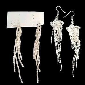 Earrings Rhinestones (MAKE A BUNDLE OF ALL JEWELRY